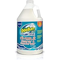 OdoBan Dive No-Rinse Wetsuit Cleaner Concentrate, 1 Gallon