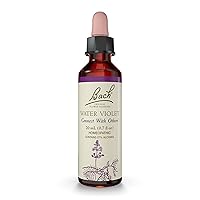Original Flower Remedies, Water Violet for Connecting with Others, Natural Homeopathic Flower Essence, Holistic Wellness and Stress Relief, Vegan, 20mL Dropper