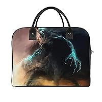 Storm Tornado Travel Tote Bag Large Capacity Laptop Bags Beach Handbag Lightweight Crossbody Shoulder Bags for Office
