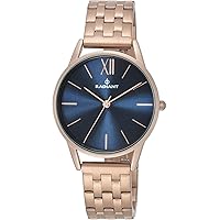 Radiant new Fusion Womens Analog Quartz Watch with Stainless Steel Gold Plated Bracelet RA438202