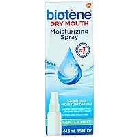 Biotene Mouth Spray, Gentle Mint, 1.5 Ounce Bottle 3 Pack