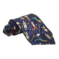 Andongnywell Polyester Printed Necktie Classic Cotton Handmade Skinny Neck Ties for Men, Boys, Teens,Women