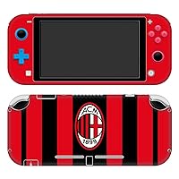 Officially Licensed AC Milan Home 2021/22 Crest Kit Vinyl Sticker Gaming Skin Decal Cover Compatible with Nintendo Switch Lite