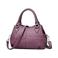 Womens PU Leather Handbags Tote Bag Shoulder Bags Top Handle Satchel Ladies Purse Crossbody Hobo Bag