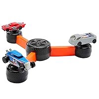 Mattel Games Hot Wheels Build ‘N Slam Kids Game with Buildable Classic Cars, Fix it Fast or Watch it Blast for 1-3 Players
