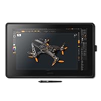 Wacom Cintiq 22 Drawing Tablet with Full HD 21.5-Inch Display Screen, 8192 Pressure Sensitive Pro Pen 2 Tilt Recognition, Compatible with Mac OS Windows,Black