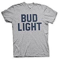 Bud Light Officially Licensed Varsity Mens T-Shirt