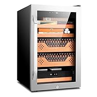 Cigar Boxs,Humidors, Humidors Intelligent Constant Temperature Cigar Household Constant Humidity Electronic Cigar Cabinet/Black/45 * 52.5 * 72.5Cm