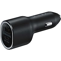 Samsung Galaxy Official Car Charger, 40W, Black