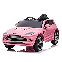 12V Dual-Drive Remote Control Electric Kid Ride On Car,Battery Powered Kids Ride-on Car Blue, 4 Wheels Children Toys Vehicle,LED Headlights,Remote Control,Music,USB. (C)