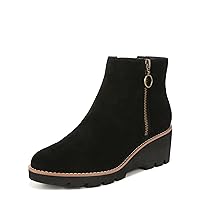 Vionic Women's Astor Hazel Zip-Up Ankle Boot- Comfort Booties Helps Heel Pain, Plantar Fasciitis with Built-in Arch Support Orthotic Insole That Corrects Pronation and Alignment, Sizes 5-11