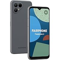 Fairphone 4 Dual-SIM 256GB ROM + 8GB RAM (GSM Only | No CDMA) Factory Unlocked 5G Smartphone (Grey) - International Version