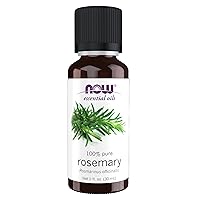 Essential Oils, Rosemary Oil, Purifying Aromatherapy Scent, Steam Distilled, 100% Pure, Vegan, Child Resistant Cap, 1-Ounce