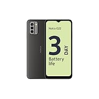 G22 6.52” HD+ Smartphone, Android 12, 4GB/128GB Storage, 50MP AI camera, 3-Day Battery, QuickFix repairability, 2 years OS upgrades, 3 years security updates, 3-year warranty, Dual-SIM - Grey
