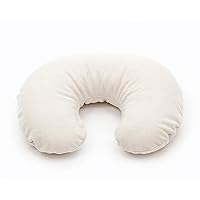 Home of Wool Nursing Pillow with Cotton Removable Cover/Breastfeeding Support Pillow/Organic Materials