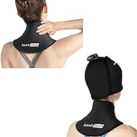 Ice Hat for Migraine & Headache Relief - Gel Pack Wrap for Neck & Cervical Pain ComfiTECH Ice Hat for Migraine & Headache Relief - Gel Pack Wrap for Neck & Cervical Pain