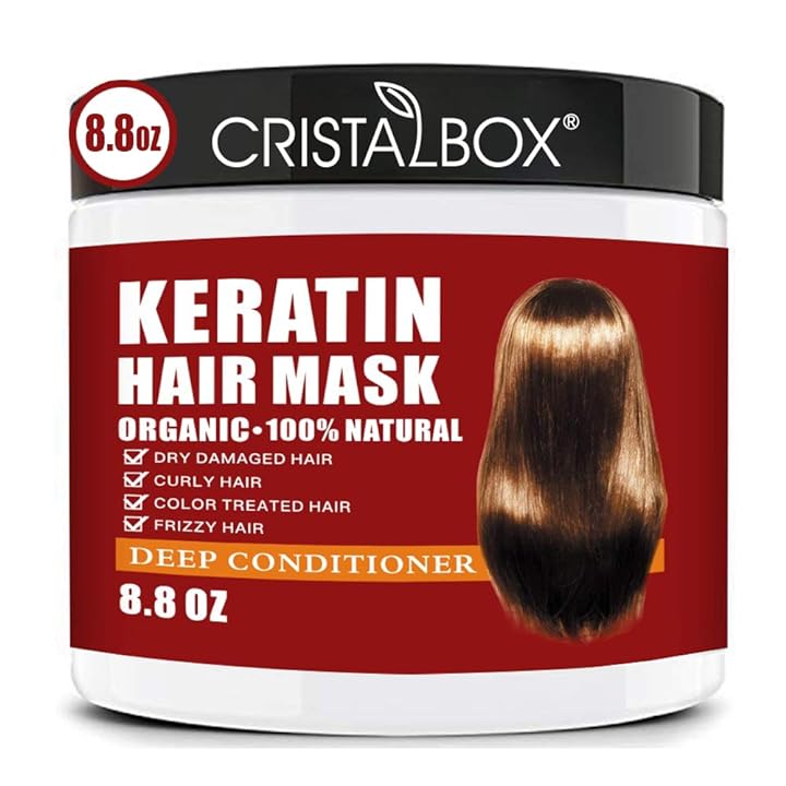Mua Keratin Hair Mask,2022 Deep Repair Damage Hair Root, 250ml Hair Mask  for Dry Damaged Hair,Hair Treatment Mask Keratin Hair & Scalp  Treatment,Natural Deep Conditioner Hydrating Hair Masque trên Amazon Mỹ  chính