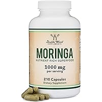 Lactation Supplement for Increased Breast Milk - Moringa Vegan Superfood for Breastfeeding Lactation Support (More Effective Than Lactation Cookies) for Breast Milk Supply Boost by Double Wood