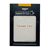 Amazon Premium Greeting Cards with Anytime Gift Cards, Pack of 3