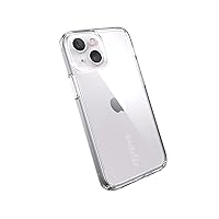 Speck iPhone 13 Mini Case - Drop Protection Fits iPhone 12 Mini & iPhone 13 Mini Phones - Anti-Yellowing & Anti-Fade with Dual Layer Slim Design - Wireless Charging Compatible - GemShell