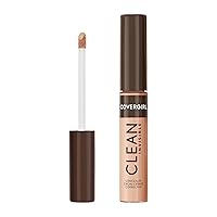 Clean Invisible Concealer, Lightweight, Hydrating, Vegan Formula, Warm Nude 123, 0.23oz