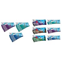 CLIF Kid Zbar Protein & Zbar Variety Pack - Whole Grain Snack Bars - Organic Oats - Non-GMO - 18 & 16 Count