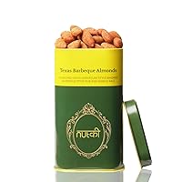 Nutki Texas Barbeque Almonds | Roasted Almond | Freshly Roasted Texas Barbeque Almonds | High in Fiber & Boost Immunity | Healthy Party Snack| Healthy Snack for Kids and Adults - 150gm/5.2 Oz