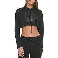 DKNY Women's Sport Half Zip Sweater Fleece Jacket