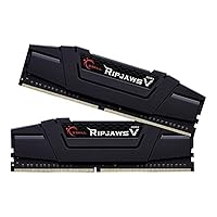 G.Skill Ripjaws V Series F4-3600C16D-16GVK 16 GB (8 GB x 2) DDR4 3600 MHz C16 1.35 V Memory Kit - Classic Black