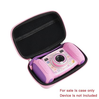 Hard EVA Carrying Case for VTech Kidizoom Camera Pix by Hermitshell (Pink) -Not Fit VTech Kidizoom Duo