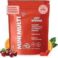 Jelly Bean Vitamins With Folate For Kids - Kids Chewable Multivitamins With A, C, D, E, B6, B12, Niacin & Iodine - Kids Multivitamin Chewable Supports Health & Immunity - 60 Chewable Vitamins For Kids