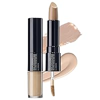 Cover Perfection Ideal Concealer Duo (#1.5Natural Beige) | Dual Type Full Coverage Concealer, High Adherence High Pigmented, No Clumping in Wrinkles, Crease-Proof Concealer
