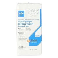 Medline Non-Sterile Nonwoven Gauze Sponges, 4-Ply, 4