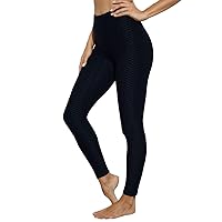 Owasi Ladie Athletic Pants Workout Yoga Cellulite Leggings Booty Butt Elasticated Gym Bottoms 6-22