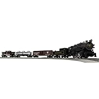 Lionel Pennsylvania Flyer LionChief 0-8-0 Freight Set with Bluetooth Capability, Electric O Gauge Model Train Set with Remote