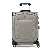 Travelpro Maxlite 5 Softside Expandable Carry on Luggage with 4 Spinner Wheels, Lightweight Suitcase, Men and Women, International, Champagne, Carry on 19-Inch