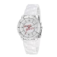 Ladies Watch Sij004 in Collection Star, 3 H and S, White Dial and White Strap