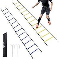 Ohuhu Agility Ladder 12 Rung Speed Ladders