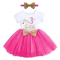 IMEKIS Baby Girls 1st 2nd Birthday Outfit Mouse Ladybug Dress Headband Polka Dots Tutu Skirt Set ONE Cake Smash Photo Shoot