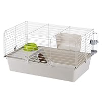 Ferplast Cavie Guinea Pig Cage & Rabbit Cage | Pet Cage Includes All Accessories to Get You Started & a 1-Year Warranty