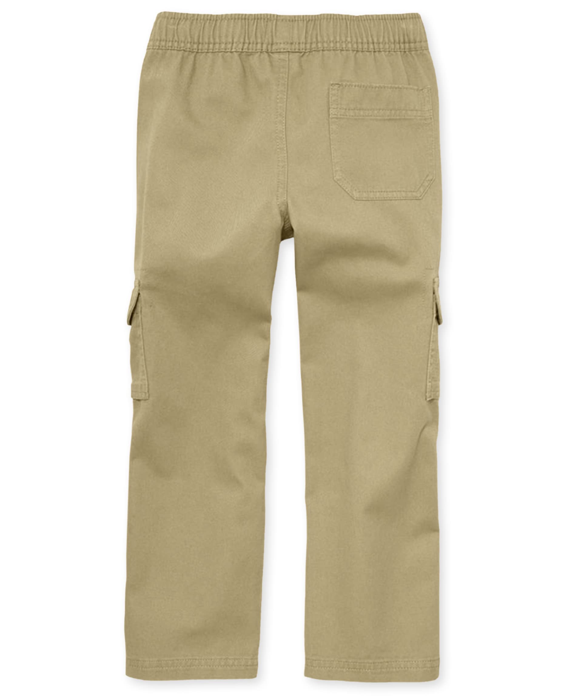 The Children's Place Boys' Slim Pull on Cargo Pants 4 Pack