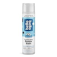Hello Bello Fragrance Free Bubble Bath - Tear-Free, Hypoallergenic, Dermatologist & Pediatrician Tested - Thoughtful Ingredients - Fragrance Free, 10 Fl Oz (Pack of1)