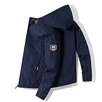 Jacket, Jacket, Boys Autumn and Winter Loose Fleece Cotton Warm Casual Jacket Jacket (Color : Blue, Size : XXXX-Large)
