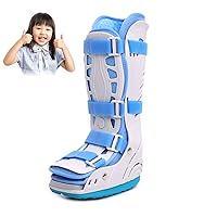 Kids Walker Fracture Boot Air CAM Medical Walking Boot for Children Toddler Inflatable Walker Brace for Foot Injury Ankle Fracutre Sprain Pediatric Broken Foot Boot fot Left and Right (Medium)