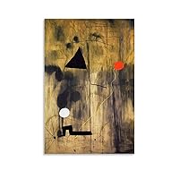 The Birth of The World by Joan Miro Canvas Art Poster Print Photo Art Painting Canvas Home Decorative Bedroom Modern Decors Gifts 16x24inch(40x60cm)