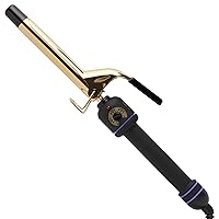 Hot Tools Pro Signature Gold Curling Iron | Long-Lasting, Defined Curls, (3/4 in)