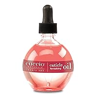 Cuccio Naturale Revitalizing Cuticle /Hydrating Oil For Repaired Cuticles Overnight - Remedy For Damaged Skin And Thin Nails - Paraben /Cruelty-Free Formula - Pomegranate And Fig - 2.5 Oz