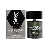 La Nuit De L'homme Le Parfum Eau de Parfum Spray for Men, 3.3 Ounce