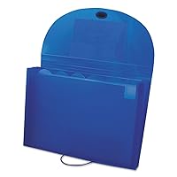 C-Line Biodegradable 7-Pocket Expanding File, Letter Size, 1 Expanding File, Blue (48305)