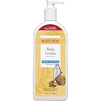 Burts Bees Body Lotion for Normal to Dry Skin with Milk & Honey, 12 Oz (Package May Vary)